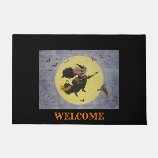 Paillasson "Vol de nuit !" (Devant)