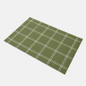 Paillasson Volet vert et blanc olive - Vérification (Incliné)