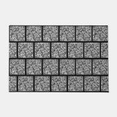 Paillasson Vos informations d'analyse de code QR mat personna (Devant)