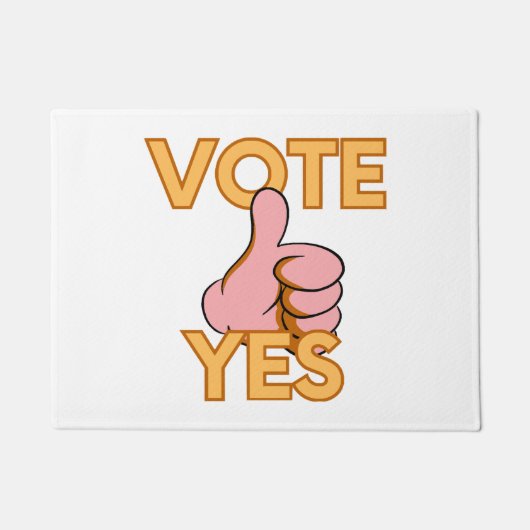 Paillasson Votez oui (Devant)