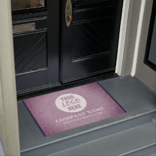 Paillasson Votre entreprise de marques de logo