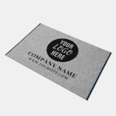 Paillasson Votre entreprise de marques de logo (Incliné)