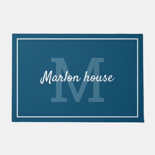 Paillasson Votre nom est monogrammé (Devant)