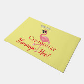 Paillasson Vous Êtes Flamant rose Hot Thunder_Cove (Incliné)