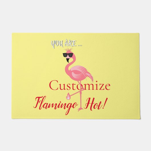 Paillasson Vous Êtes Flamant rose Hot Thunder_Cove (Devant)