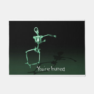 Paillasson Vous êtes invité Skeleton Funny Door Mat