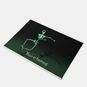 Paillasson Vous êtes invité Skeleton Funny Door Mat (Incliné)