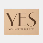 Paillasson Vous êtes "là pourtant" natte (Devant)