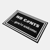 Paillasson . Vous êtes les bienvenus. DOORMAT (Incliné)