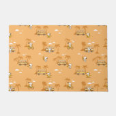 Paillasson Voyage sur route | Peanuts Snoopy Beach Motif (Devant)