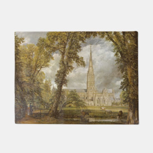 Paillasson Vue de la cathédrale de Salisbury (site anglais)