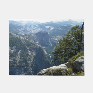 Paillasson Vue de Yosemite Mountain dans le parc national de