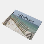 Paillasson Vue d'océan par la barrière de plage (Incliné)