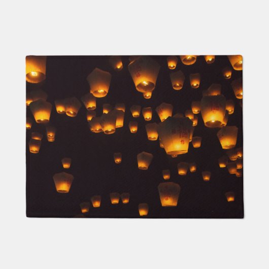 Paillasson Vue nocturne des Sky Lanterns (Devant)