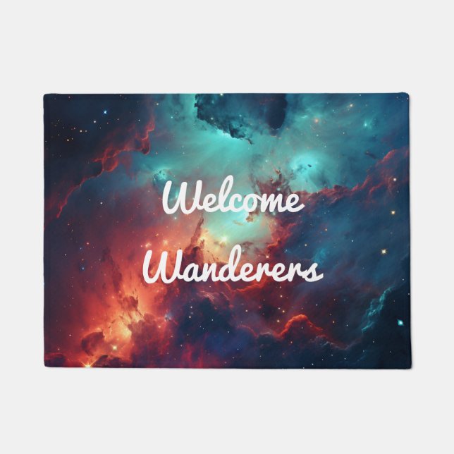 Paillasson Wanderer Welcome Mat Décor (Devant)