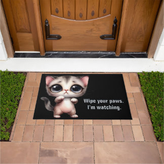 Paillasson Warning -24" x 36" Door Mat
