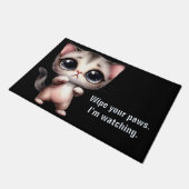 Paillasson Warning -24" x 36" Door Mat (Incliné)