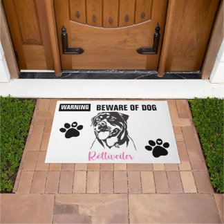 Paillasson Warning -24" x 36" Door Mat
