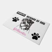 Paillasson Warning -24" x 36" Door Mat (Incliné)