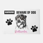 Paillasson Warning -24" x 36" Door Mat (Devant)