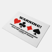 Paillasson Warning ! I Have A Love-Hate Relationship Bridge (Incliné)