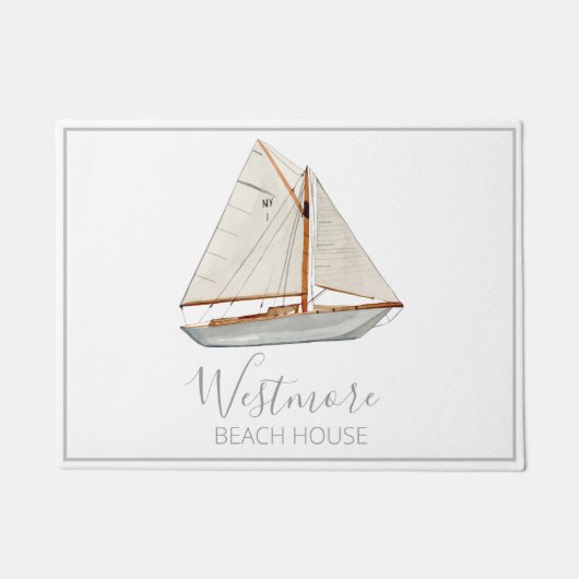 Paillasson Waterboat Beach House (Devant)