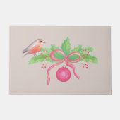 Paillasson Watercolor Christmas Bouquet (Devant)