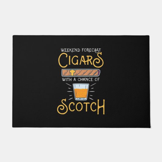 Paillasson Weekend Cigars With A Chance (Devant)