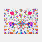 Paillasson Weims, Rabbits, & Birds Otomi styled pattern  (Devant)