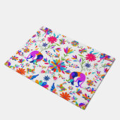 Paillasson Weims, Rabbits, & Birds Otomi styled pattern  (Incliné)