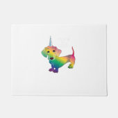 Paillasson WEINER CHIEN WEINERCORN - Funny Dachshund Unicorn  (Devant)