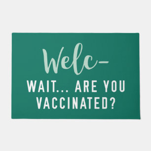 Paillasson Welc Êtes-Vous Vacciné ?