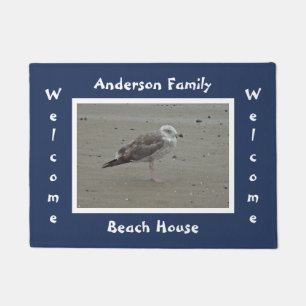 Paillasson Welcome Beach House Artistique Seagull Océan Anima