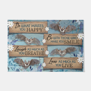 Paillasson Welcome Doormat, Halloween Doormat, Bat Mat