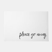 Paillasson Welcome Mat - Please Go Away. (Devant)