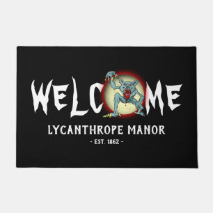 Paillasson Werewolf Lycanthrope Personnaliser l'entrée de Ple