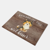 Paillasson Wet Kisser Rough Collie Door Mat (Incliné)