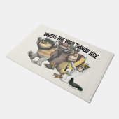 Paillasson Where the Wild Things Are Characters & Logo (Incliné)