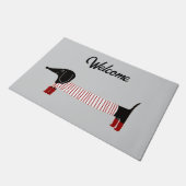 Paillasson Whimsical Dachshund (Incliné)