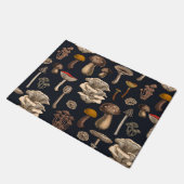 Paillasson Wild Mushrooms  on graphite black (Incliné)