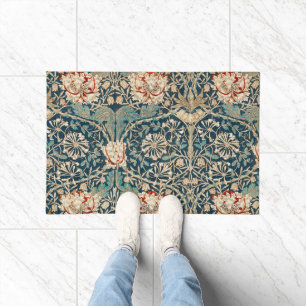 Paillasson William Morris Antique Floral de Chèvrefeuille