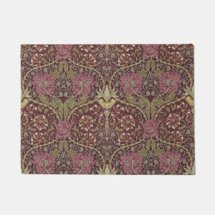Paillasson William Morris, chèvrefeuille, floral. motif, art