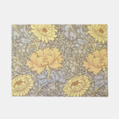 Paillasson William Morris Chrysanthemum Fleurs maman (Devant)