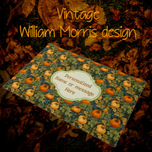 Paillasson William Morris Customisé jardiniers Citrouilles d'