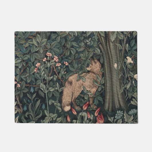 Paillasson William Morris Faune sauvage Fox (Devant)