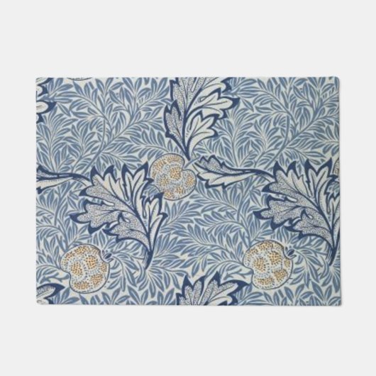 Paillasson William Morris Flower Floral Design (Devant)