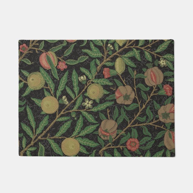Paillasson William Morris grenade classique fruits (Devant)