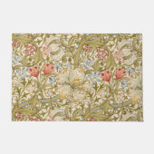 Paillasson William Morris Lily Art Nouveau Floral (Devant)