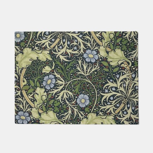 Paillasson William Morris Motif d'algues (Devant)