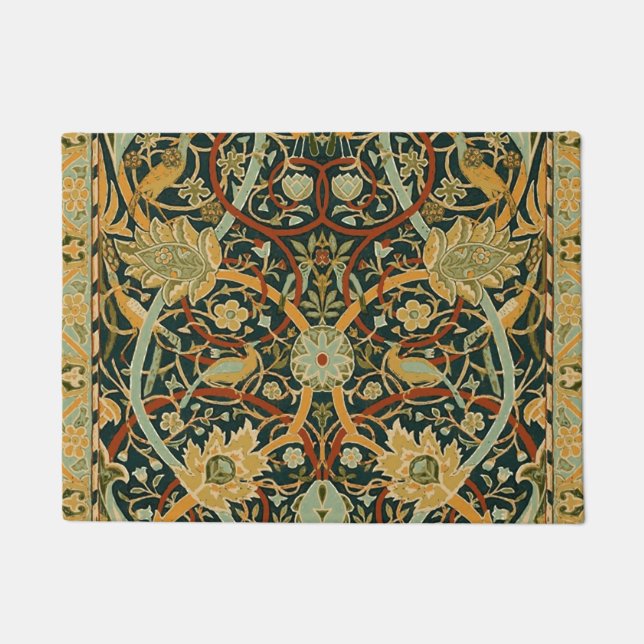 Paillasson William Morris Perse Art oriental de la moquette (Devant)